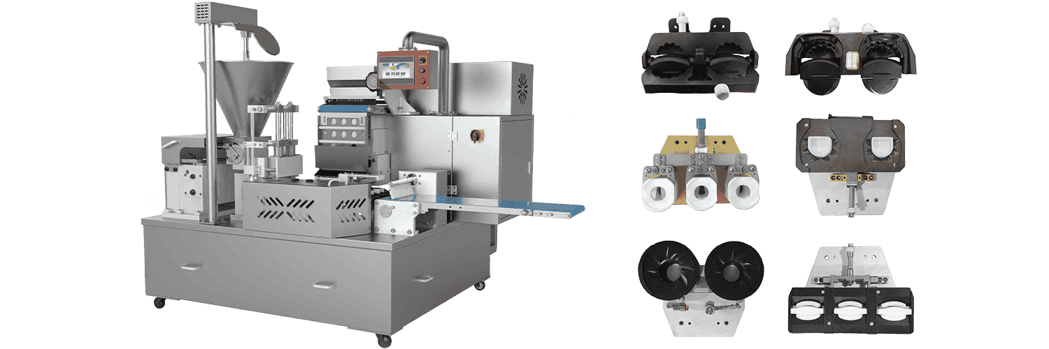 ST-780 Automatické vysokorychlostní knedlík, Siomai, Wonton, Potsticker Machine