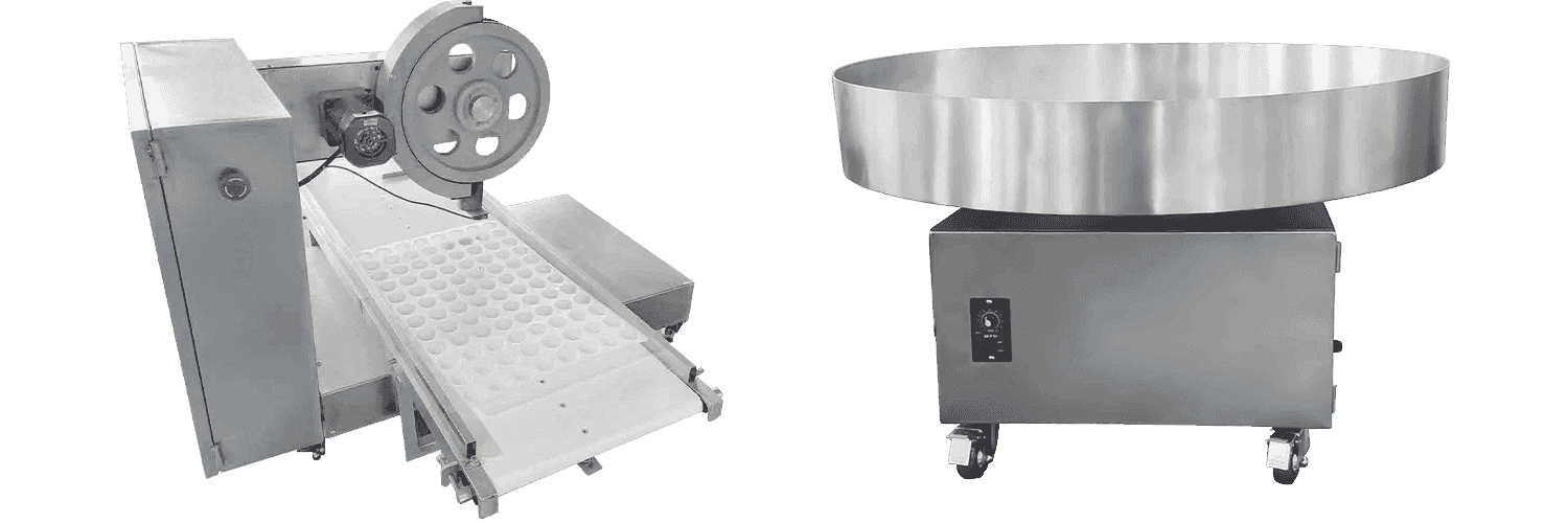 ST-280A Mochi Wrapper Powder Machine/Ball Zaokrouhlení stroje s zarovnáním zásobníku